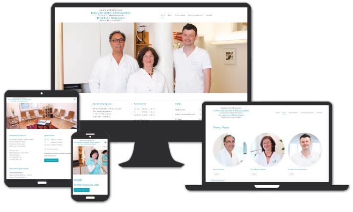Website: Hausärzte Eipert-Lambert & Lambert
