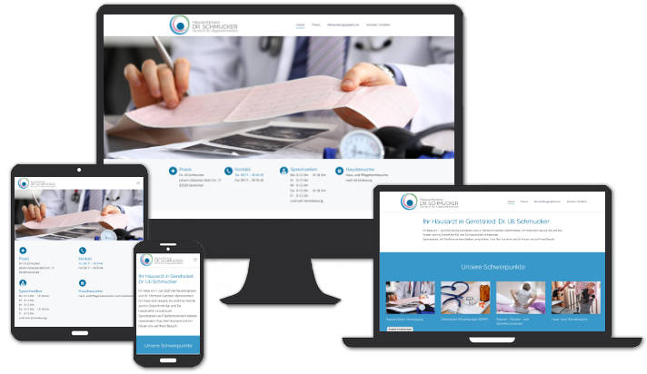 Webseite: Hausarzt in Geretsried: Dr. Uli Schmucker