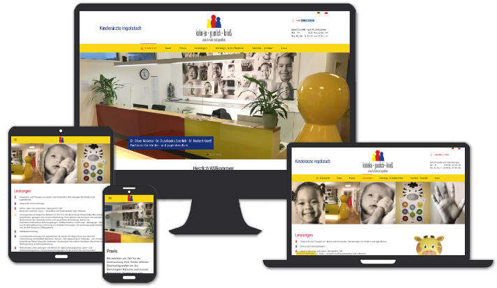 Website: Kinderärzte - Kinder- u. Jugendmedizin