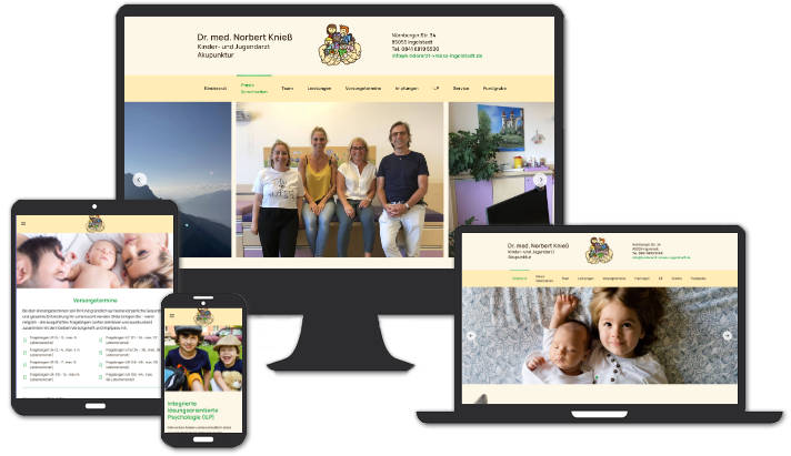 Website: Kinderarzt Dr. med. Norbert Knieß - Kinder- u. Jugendarzt